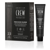​American Crew Precision Blend - pánské barvy, 3x40 ml 3x40 ml - Blend Dark 2-3 - černá
