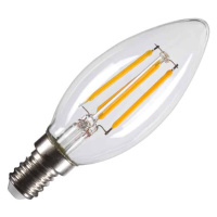 SLV BIG WHITE C35 E14 LED světelný zdroj transparentní 4,2 W 2700 K CRI 90 320° 1005284