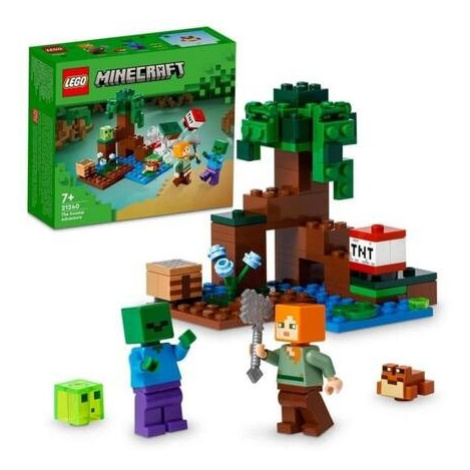 LEGO® Minecraft™ 21240 Dobrodružství v bažině