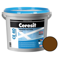 Hmota spárovací Ceresit CE 40 Aquastatic chocolate 5 kg