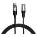 Cascha Advanced Line Mic Cable Black 3m