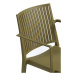 91050 Zahradní křeslo BARS ARMCHAIR - taupe