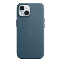 iPhone 15+ FineWoven Case with MS - Pacific Blue