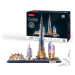 CubicFun - Puzzle 3D Dubai s LED světlem - 182 dílků