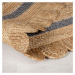 Flair Rugs koberce Kusový koberec Grace Jute Natural/Grey - 120x170 cm