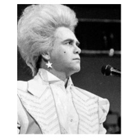 Umělecká fotografie Elton John, December 1986, (30 x 40 cm)