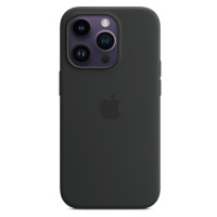 Apple silikonový kryt s MagSafe na iPhone 14 Pro temně inkoustový