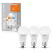 Ledvance SADA 3x LED Stmívatelná žárovka SMART+ E27/9W/230V 2700K-6500K - Ledvance