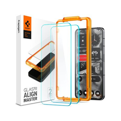 Spigen Glass tR AlignMaster 2 Pack Nothing Phone (2)