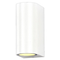 WALL LAMP ALUMINIUM bílé BODY 2xGU10 SOCKET