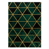 Dywany Łuszczów Kusový koberec Emerald 1020 green and gold - 120x170 cm