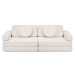 Rozkládací dětská pěnová pohovka a bunker SHAPPY PLAY SOFA TEDDY více barev Barva: Cream White