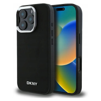 Dkny DKHMP16LPSCMCLK iPhone 16 Pro 6,3 černo/černé pevné pouzdro Plain Silver