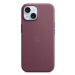 iPhone 15 FineWoven Case with MS - Mulberry