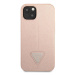 Guess GUHCP14MPSATLP hard silikonové pouzdro iPhone 14 PLUS 6.7" pink Saffiano Triangle Logo