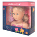 Dolls World Česací hlava Ashley - blondýnka 21 cm