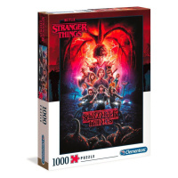 Clementoni Puzzle - Stranger things, 1000 dílků - Clementoni