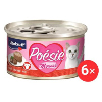 Vitakraft Cat mokré krmivo Poésie Mousse hovězí 6 × 85 g