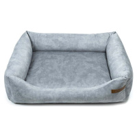 Světle šedý pelíšek pro psa 65x75 cm SoftBED Eco M – Rexproduct