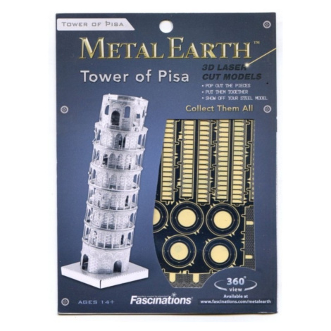 Metal earth tower of pisa, 3d model Fascinations