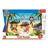 Trefl deskové Přátelé z Tlapkové patroly/Paw Patrol 33x23cm 15 dílků