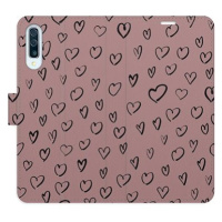 iSaprio Flip pouzdro Heart Dark 02 pro Samsung Galaxy A50