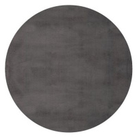 Kusový koberec Cha Cha 535 grey kruh 80 × 80 o cm