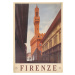 Ilustrace Firenze Florence, Andreas Magnusson, 30 × 40 cm