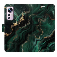 iSaprio Flip pouzdro Emerald 02 pro Xiaomi 12 / 12X