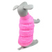 Vsepropejska Warm zimní bunda pro psa s kožichem Barva: Růžová, Délka zad (cm): 44, Obvod hrudní