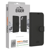 Kryt Eiger North Folio Case for Apple iPhone 15 in Black