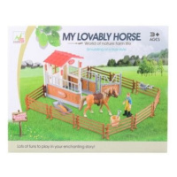 Schleich 42368 Stáj s klisnou Lusitano