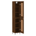 vidaXL Skříň highboard hnědý dub 34,5 x 34 x 180 cm kompozitní dřevo