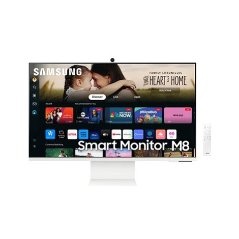 32" Samsung Smart Monitor M80D Bílá