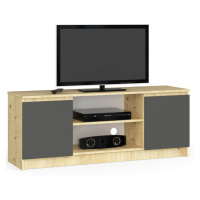 TV stolek RTV K140 artisan oak/grafit-šedá