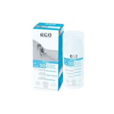 Eco Cosmetics Opalovací krém Neutral bez parfemace SPF 50 BIO (100ml) - ECC042
