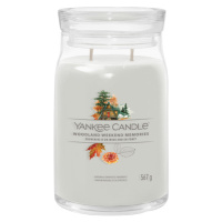 YANKEE CANDLE Signature 2 knoty Woodland Weekend Memories sklo 567 g