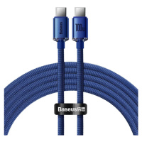 Kabel Baseus Crystal Shine cable USB-C to USB-C, 100W, 2m (blue)