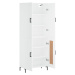 vidaXL Skříň highboard bílá 69,5 x 34 x 180 cm kompozitní dřevo