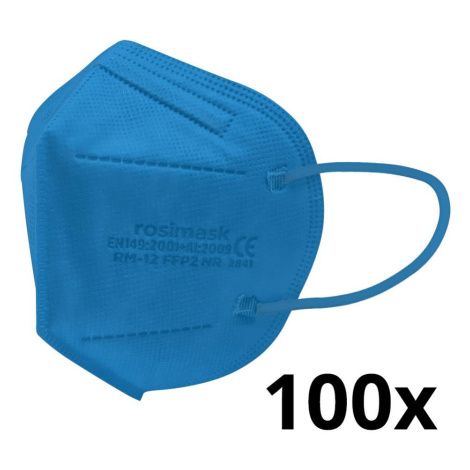 respirátor dětská FFP2 ROSIMASK MR-12 NR modrý 100 ks Donoci