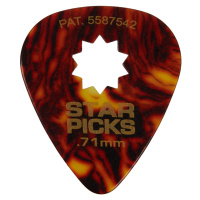 Star Picks Tortoise Shell Medium 0.71 mm