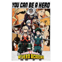 Plakát, Obraz - My Hero Academia - Be a Hero, (61 x 91.5 cm)