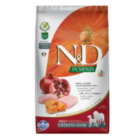 N&D Pumpkin N&D  Pumpkin DOG Adult M/L Chicken&Pomegranate 12kg