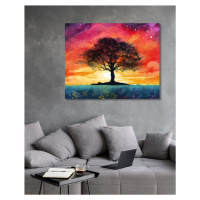 Obrazy na stěnu - Abstrakt - strom Rozměr: 40x50 cm, Rámování: bez rámu a bez vypnutí plátna