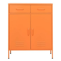 Úložná skříň oranžová 336156