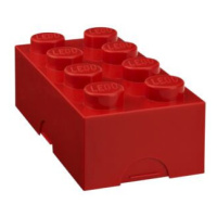 LEGO box na svačinu   červená