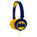 Skládací drátová sluchátka Batman