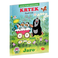 Krtek a jaro - Kniha plná samolepek - Zdeněk Miler