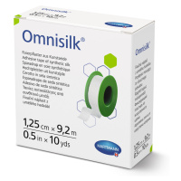 Náplast Omnisilk bílé hedvábí 1.25cmx9.2m/1ks