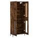 vidaXL Skříň highboard kouřový dub 69,5 x 34 x 180 cm kompozitní dřevo